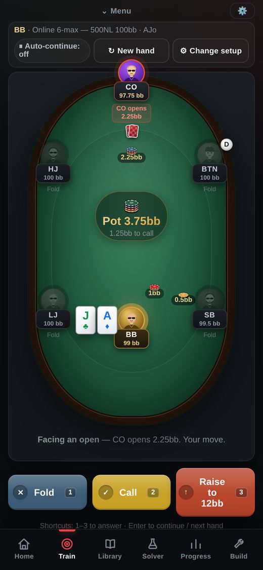 Rep Range Full Hand trainer on a phone